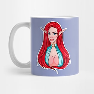 Cute Hot Elf Girl Mug